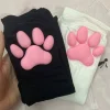 ست جوراب و دستکش بالا زانو پنجه برجسته✨🐾