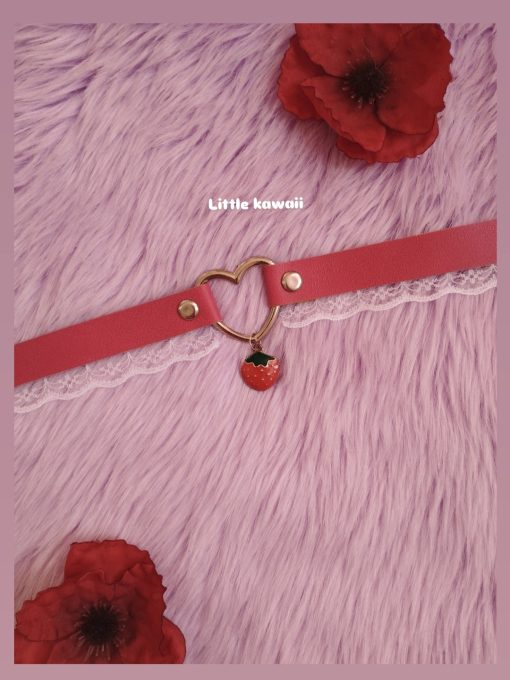 چوکر توت فرنگی 🍓