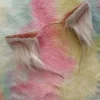 تل گوش سفید قهوه ای 🐕‍🦺