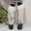 لگ وارمر خز طوسی روشن