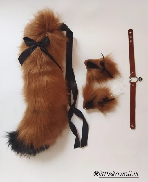 پک تل چوکر و دم قهوه ای وارداتی 🐕‍🦺