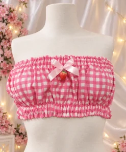 تاپ دکلته توت فرنگی 🍓