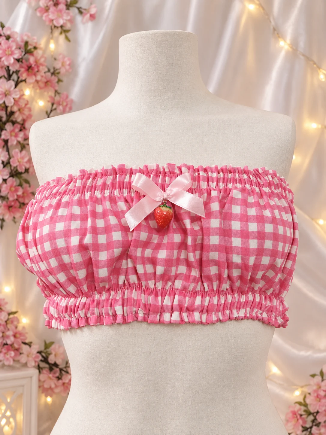 تاپ دکلته توت فرنگی 🍓